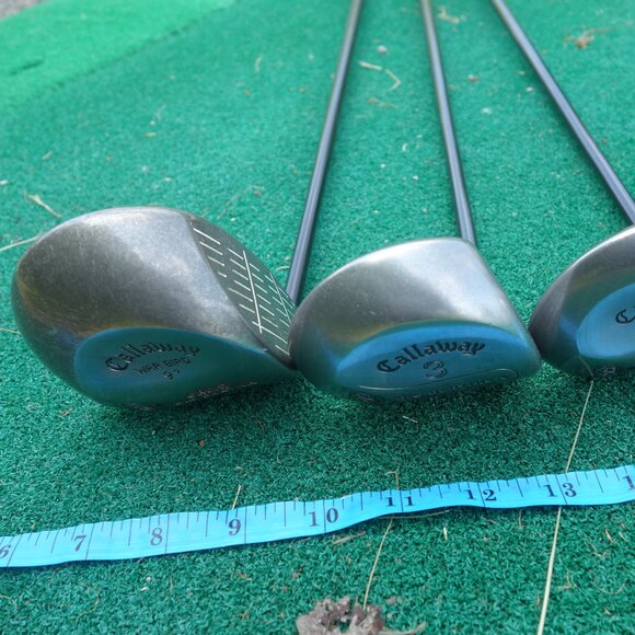 Set of Callaway Great Big Bertha Warbird Driver 3Wood 5Wood Right Handed Clubs - Picture 15 of 15